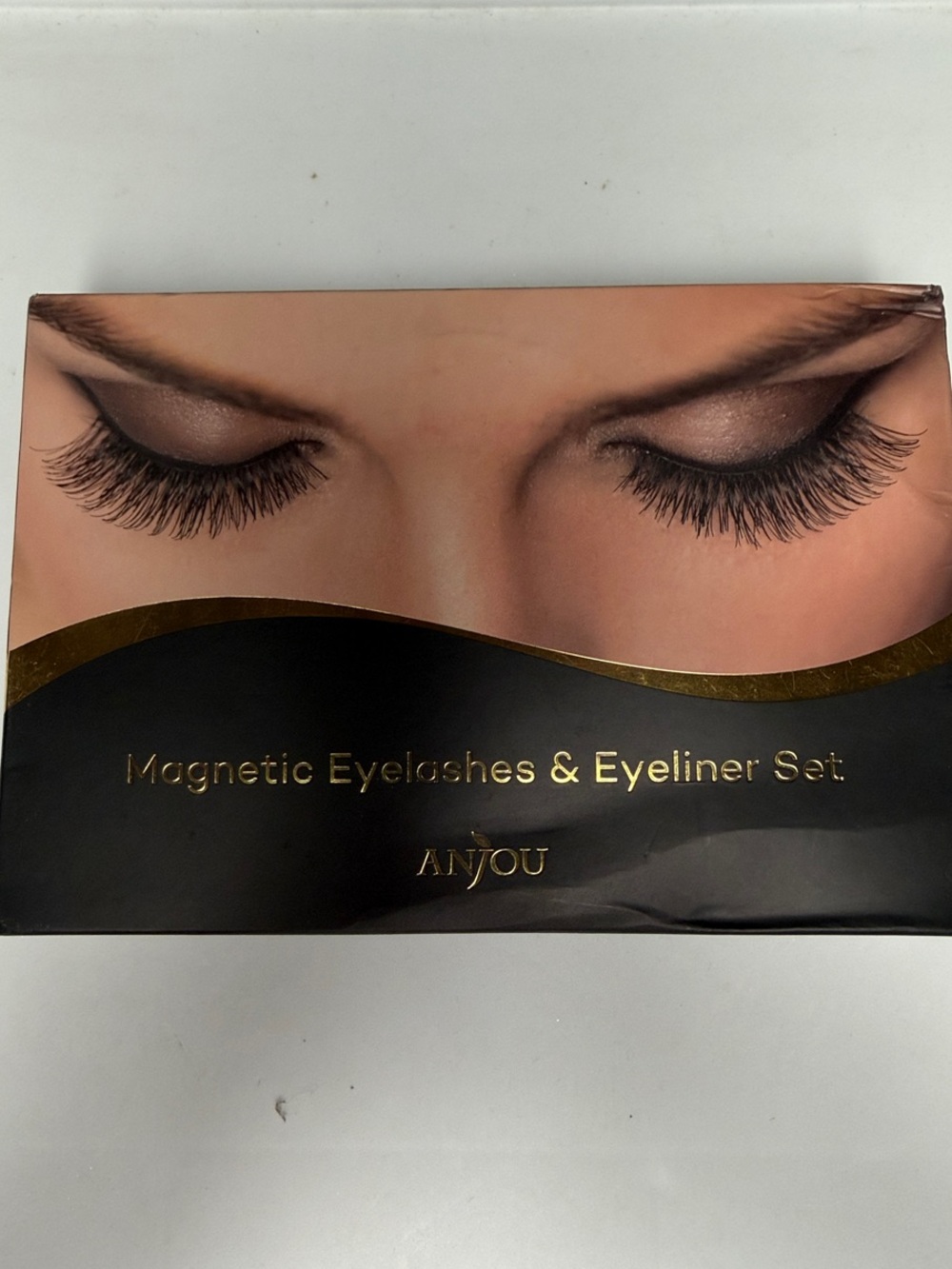 Magnetic Eyelashes & Eyeliner Set - Black